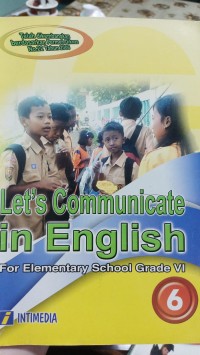 Image of Let's Communicate In English For Elementary School Grade VI